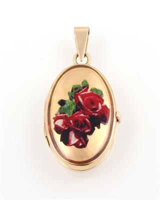 Medaillon "Rosenblüten" - Schmuck und Uhren