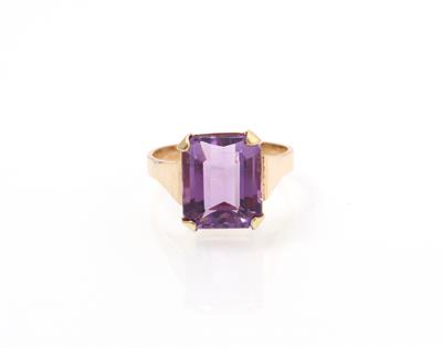 Amethyst Damenring - Schmuck und Uhren