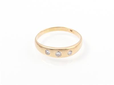 Brillant Herrenring ca. 0,25 ct - Jewellery and watches