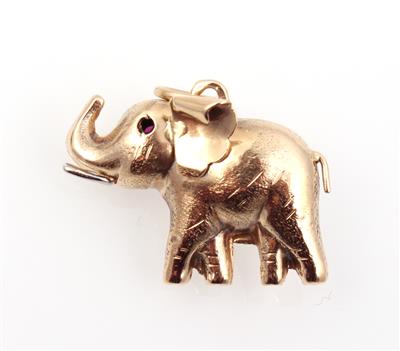 Anhänger "Elefant" - Schmuck und Uhren