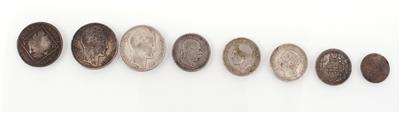 8 Sammlermünzen - Mince pro sbĕratel