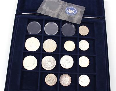Konvolut Silbermünzen "Amerika/Canada" - Münzen für Sammler