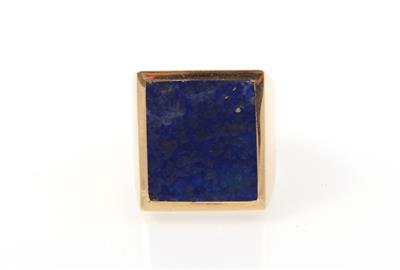 Lapis Lazuli Herrenring - Gioielli e orologi