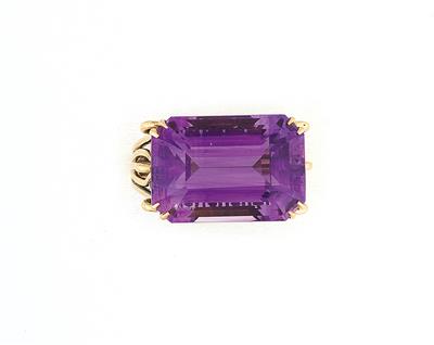 Amethyst Damenring - Schmuck und Uhren