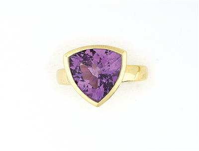 Amethyst Damenring - Schmuck und Uhren