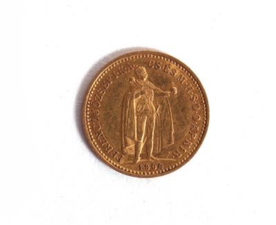 Goldmünze Franz Josef I (1848-1916) - Coins