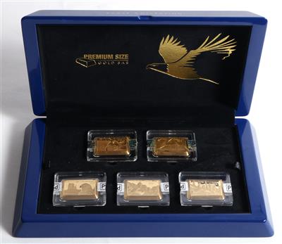 MDM Münzinstitut 5 Goldbarren-Set American Eagle - Mince