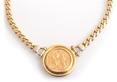 Münzcollier "Sovereign" - Schmuck und Uhren