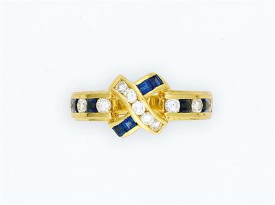 Brillant Saphir Damenring - Jewellery and watches