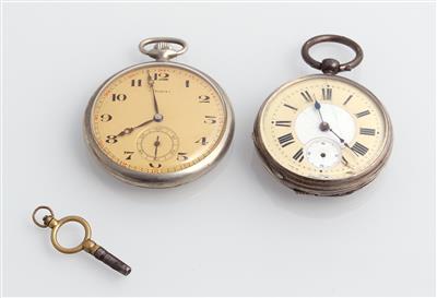 2 Taschenuhren - Schmuck und Uhren