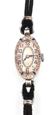 Art Deco Damenarmbanduhr - Schmuck und Uhren