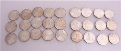 Konvolut Silbermünzen ATS 25,-- - Klenoty a náramkové