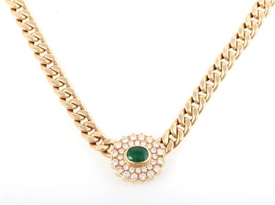 Smaragd Brillant Collier - Gioielli e orologi