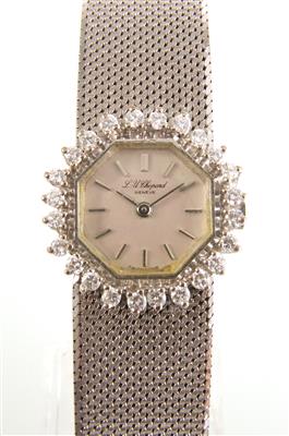 "L. C. Chopard" Brillant Damenarmbanduhr - Gioielli e orologi