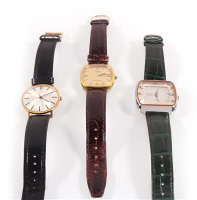 3 Armbanduhren - Schmuck und Uhren
