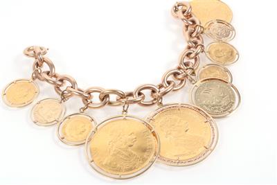 Münz/Medaillen Armkette - Jewellery and watches