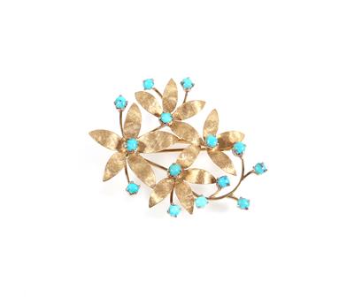 Brosche "Blumen" - Jewellery and watches