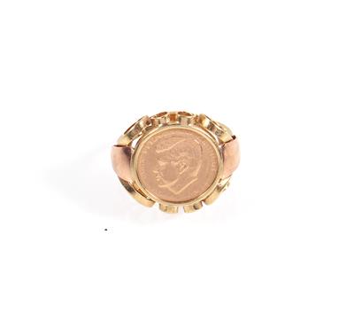 Medaillen Ring "John F. Kennedy" - Schmuck und Uhren