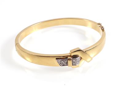 Brillant Armreif zus. ca. 0,30 ct - Gioielli e orologi