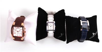 3 Jacques Lemans Armbanduhren - Uhren