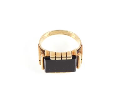 Onyx Ring - Schmuck und Uhren