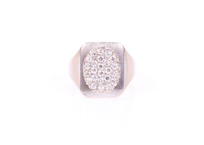 Diamant Damenring zus. ca. 0,50 ct - Schmuck und Uhren