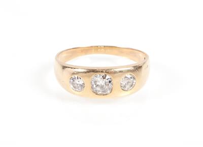 Brillant Diamant Ring zus. ca. 0,70 ct - Schmuck und Uhren