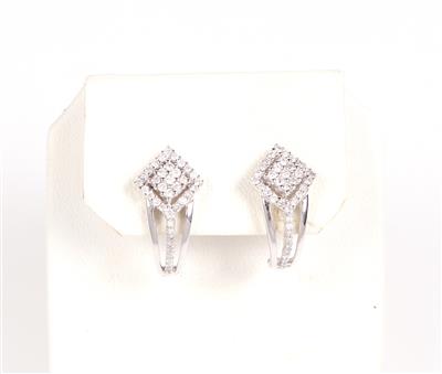 Brillant Ohrstecker zus. 0,49 ct - Schmuck und Uhren