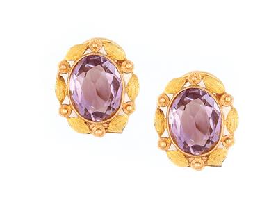 Amethyst Ohrclips - Jewellery and watches