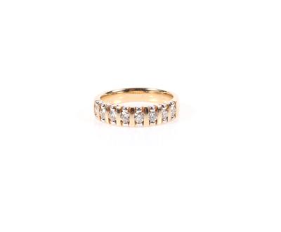 Brillant Memoryring zus. ca. 0,40 ct - Schmuck und Uhren