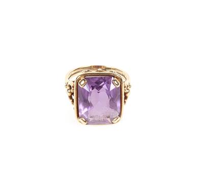 Amethyst Damenring - Schmuck und Uhren