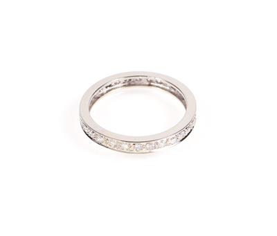 Diamant Memoryring zus. ca. 0,55 ct - Klenoty a náramkové