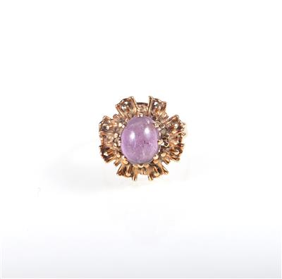 Amethyst Damenring - Schmuck und Uhren