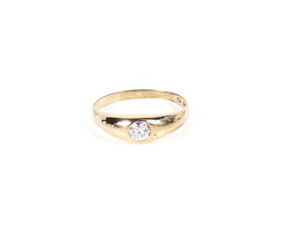 Brillant Ring ca. 0,30 ct - Gioielli e orologi