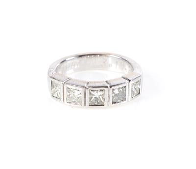 Diamant Damenring zus. ca. 1,75 ct - Jewellery and watches