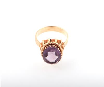 Amethyst Damenring - Schmuck und Uhren