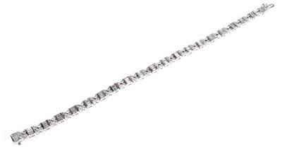 Brillant Diamant Armkette zus. ca. 3,35 ct - Jewellery and watches