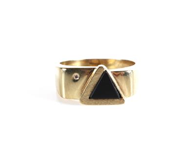 Onyx Herrenring - Jewellery and watches