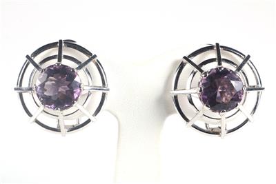 Amethyst Ohrsteckclipse - Gioielli e orologi