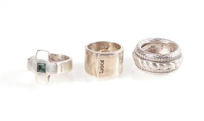 3 Ringe "JOOP" - Jewellery and watches