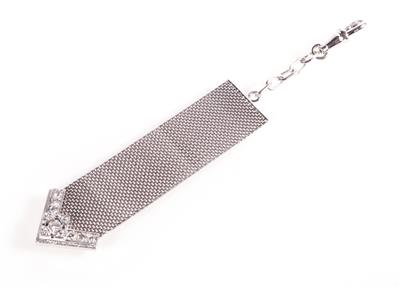 Brillant Chatelaine zus. ca. 0,55 ct - Jewellery and watches