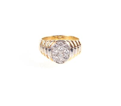 Brillant Ring zus. ca.0,75 ct - Jewellery and watches