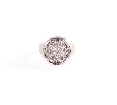 Brillant Ring zus. ca.1,50 ct - Klenoty a náramkové