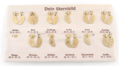 19 Sternzeichen Anhänger - Jewellery and watches