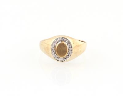 Achtkantdiamant Ring - Schmuck und Uhren