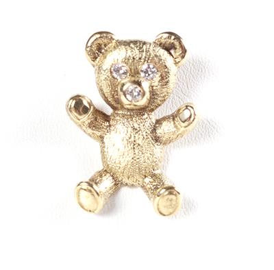 Brillantanhänger "Teddybär" - Schmuck und Uhren