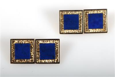 Lapis Lazuli Manschettenknöpfe - Schmuck und Uhren