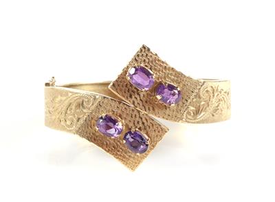 Amethyst Armreif - Schmuck und Uhren