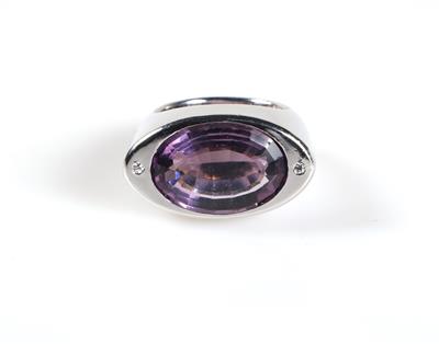 Moderner Amethyst Damenring ca.12,50 ct - Schmuck und Uhren