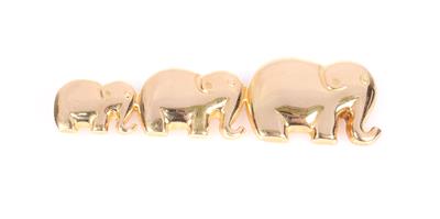 Brosche "Elefantenfamilie" - Jewellery
